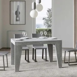 Viadurini Living Ausziehbare Esstische-Quadratischer Tisch, ausziehbar auf 440 cm, aus Holz, hergestellt in Italien – Blume