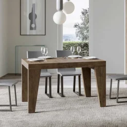 Viadurini Living Ausziehbare Esstische-Quadratischer Tisch, ausziehbar auf 440 cm, aus Holz, hergestellt in Italien – Blume