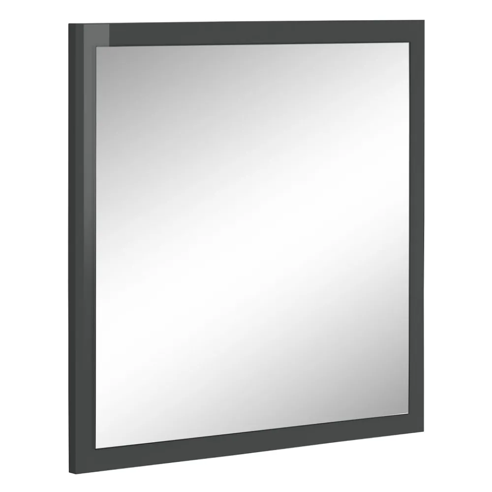 Viadurini Decor Wandspiegel-Quadratischer Wandspiegel mit weißem oder anthrazitfarbenem Rahmen - Emanuelito