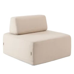 Viadurini Living Moderne Sessel-Quadratischer Wohnzimmersessel mit Stoffbezug Made in Italy - Lilium