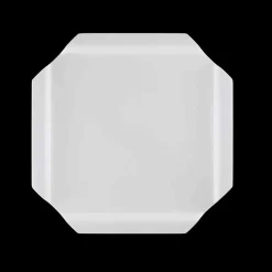 Viadurini Kitchen Küchenzubehör-Quadratisches Küchentablett aus weißem Corian mit Ecken Made in Italy - Ivanova