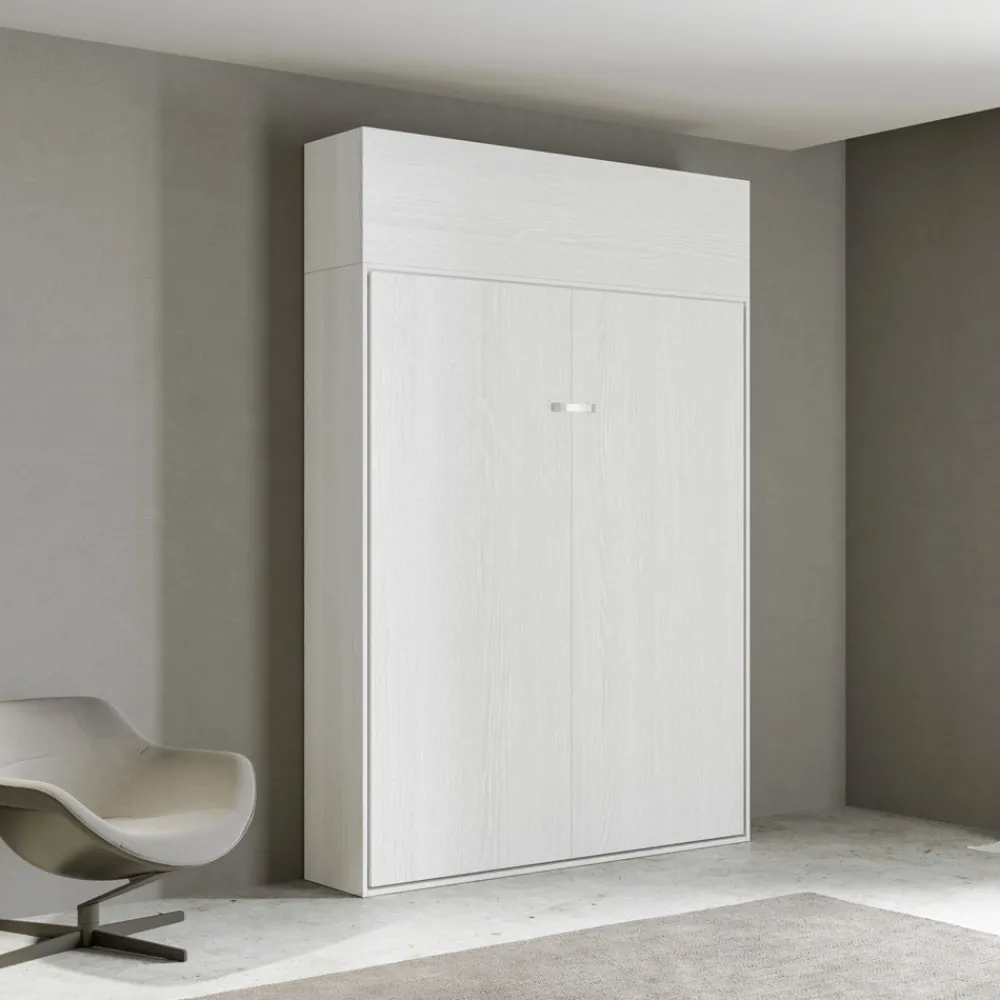 Viadurini Night Design Klappbett-Queen-Size-Bett mit vertikalem Klappbett und Wandeinheit - Magiccompare