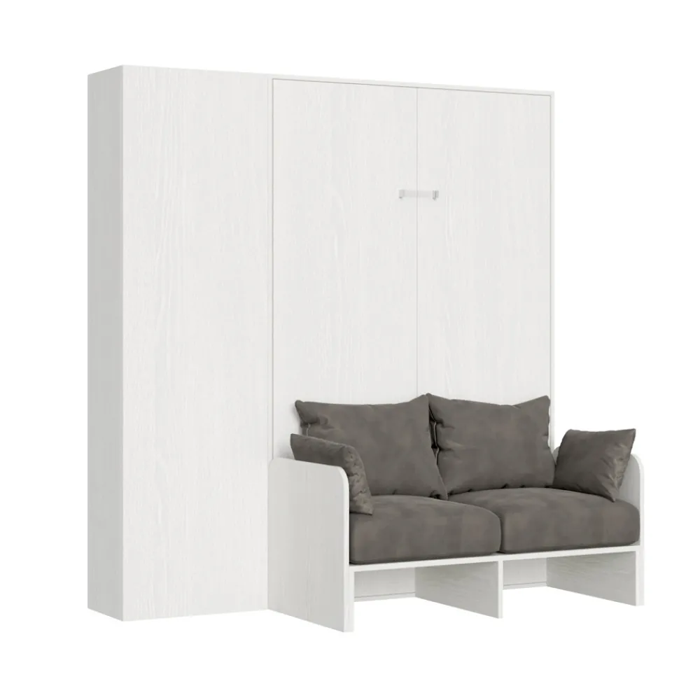 Viadurini Night Design Klappbett-Queen-Size-Klappbett mit Sofa und Säule - Magiccompare