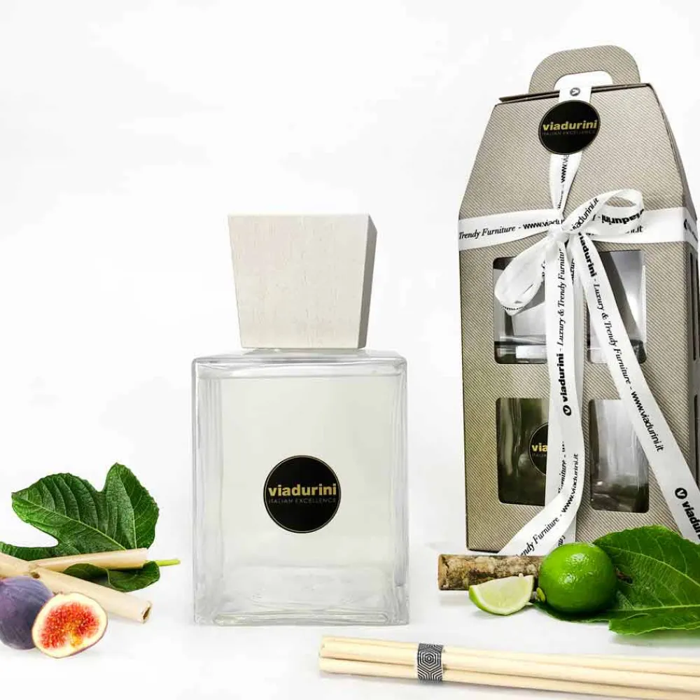 Viadurini Home Fragrance Feel Good-Raumduft Bambus Lime Duft 2,5 Lt mit Stäbchen - Ariadicapri