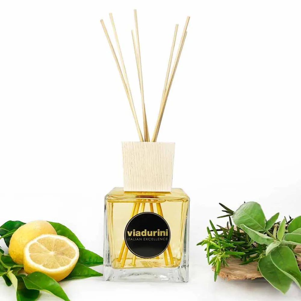 Viadurini Home Fragrance Feel Good-Raumduft Diffuser Bergamotte Duft 500 ml mit Stäbchen - Ladolcesicilia