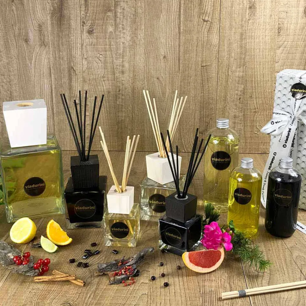 Viadurini Home Fragrance Feel Good-Raumduft Diffuser Bergamotte Duft 500 ml mit Stäbchen - Ladolcesicilia