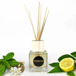 Viadurini Home Fragrance Keep Calm-Raumduft Diffuser Lederduft 200 ml mit Stäbchen - Lavecchiavenezia