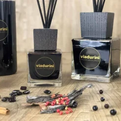 Viadurini Home Fragrance New Energy-Raumduft Ingwer Schwarzer Pfeffer 500 ml mit Stäbchen - Viaduriniinblack