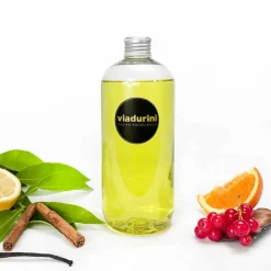 Viadurini Home Fragrance Raumduft Nachfüller-Raumduft Nachfüller Mandarin-Zimt 500 ml oder 1 lt - Maddalena
