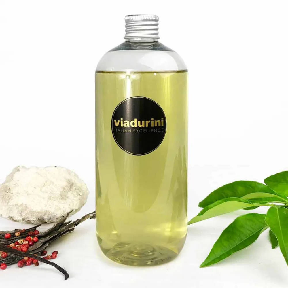 Viadurini Home Fragrance Raumduft Nachfüller-Raumduft Nachfüller Rosa Pfeffer 500 ml oder 1 lt - Sassidimatera