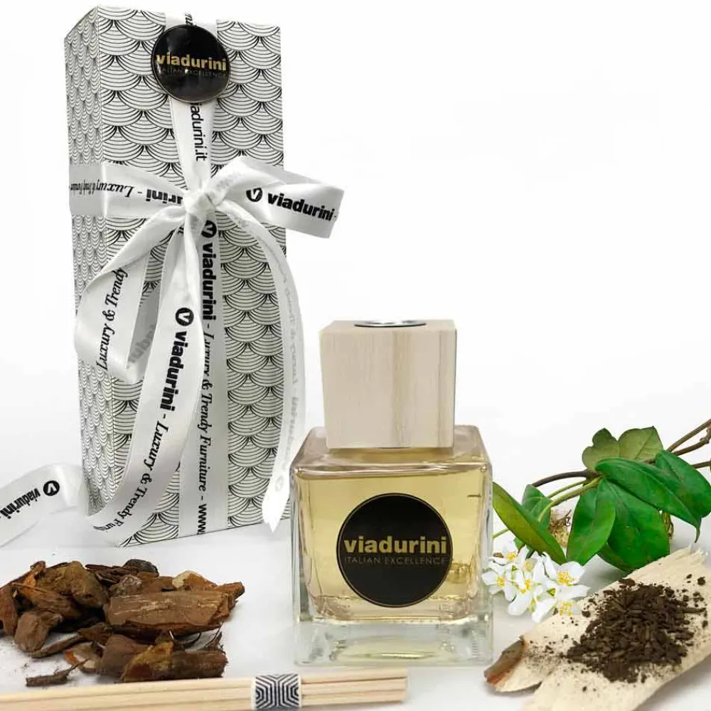 Viadurini Home Fragrance Keep Calm-Raumduft Oud Wood 200 ml mit Stäbchen - Ventodisardegna