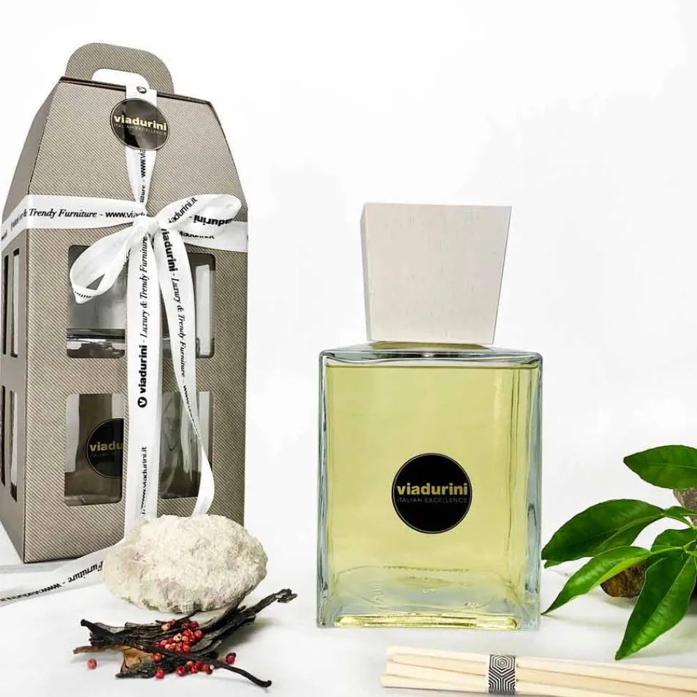 Viadurini Home Fragrance Keep Calm-Raumduft Stäbchen Amber Dufte 2,5 Lt - Sassidimatera