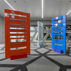 Viadurini Design Deko Artikel Und Wohnaccessoires-Raumtrenner in modernem Design Wall Code Made in Italy