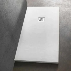 Viadurini Bathroom Rechteckige Duschwannen-Rechteckige Duschwanne 140x90 in Resin Stone Effect Finish - Domio