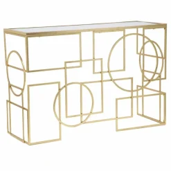 Viadurini Living Konsolentisch Flur-Rechteckige Konsole im modernen Design aus Eisen und Spiegel - Billie