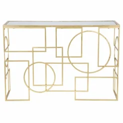 Viadurini Living Konsolentisch Flur-Rechteckige Konsole im modernen Design aus Eisen und Spiegel - Billie