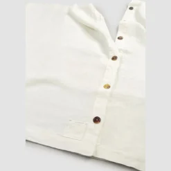 Viadurini Textile Tischdecken-Rechteckige Leinentischdecke mit Knopflöchern und 12 Luxusknöpfen - Mediterranea