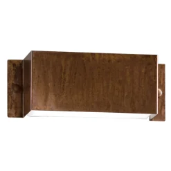 Viadurini Lighting Vintage Wandleuchten-Rechteckige Wandleuchte aus Kupfer und LED, hergestellt in Italien – Beispiel