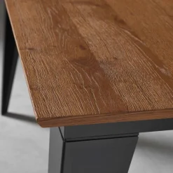 Viadurini Living Esstische Nach Mass|Ausziehbare Esstische-Rechteckiger ausziehbarer Tisch bis 2,2 m Holzplatte Made in Italy - Alicia