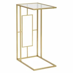 Viadurini Living Moderne Couchtische-Rechteckiger Couchtisch aus modernem Eisen und Glas - Albertino