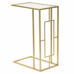 Viadurini Living Moderne Couchtische-Rechteckiger Couchtisch aus modernem Eisen und Glas - Albertino