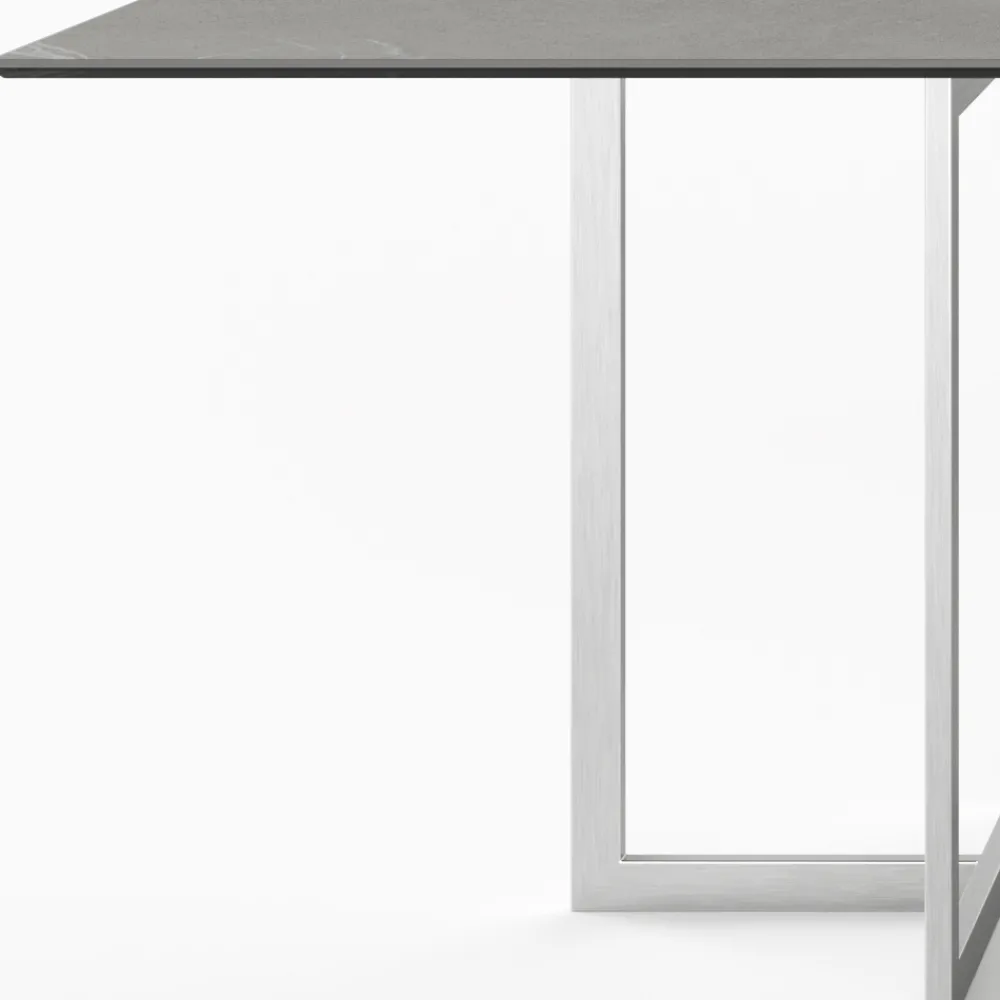 Viadurini Living Esstische-Rechteckiger Esstisch aus Feinsteinzeug Made in Italy - Emilio