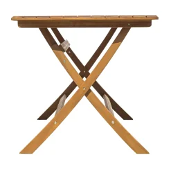 Viadurini in the Garden Gartentische Aus Teakholz-Rechteckiger Gartentisch aus Akazienholz - Sunset