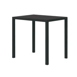 Viadurini in the Garden Gartentische Fest-Rechteckiger Gartentisch aus verzinktem Stahl Made in Italy - Azul