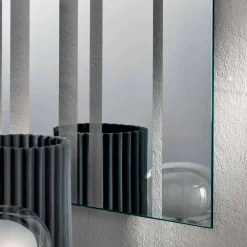 Viadurini Living Wandspiegel-Rechteckiger rechteckiger Wandspiegel aus modernem Design Made in Italy - Coriandolo