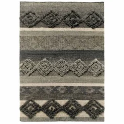 Viadurini Carpets Teppiche-Rechteckiger Teppich aus Wolle, Baumwolle und Viskose für modernes Wohnzimmer - Zorro