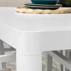 Viadurini in the Garden Gartentische Aus Aluminium|Ausziehbare Gartentische-Rechteckiger Tisch ausziehbar auf 240 cm für den Außenbereich aus Aluminium - Sheet