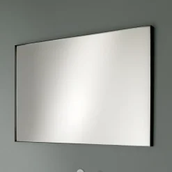 Viadurini Bathroom Wandspiegel-Rechteckiger Wandspiegel mit Bronze-, Schwarz-, Platin- oder Kupferrahmen - Renga