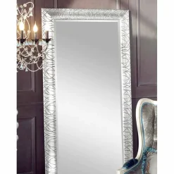 Viadurini Classic Wandspiegel-Rechteckiger Wandspiegel aus Tannenholz in Italien Achille