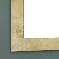 Viadurini Bathroom Wandspiegel-Rechteckiger Wandspiegel mit silbernem, goldenem oder kupfernem Glasrahmen - Stileo