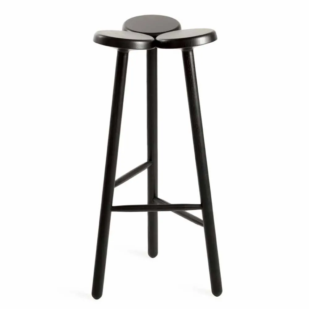 Viadurini Living Barhocker-Reckhocker oder Küchentheke aus Esche Made in Italy - Lottie