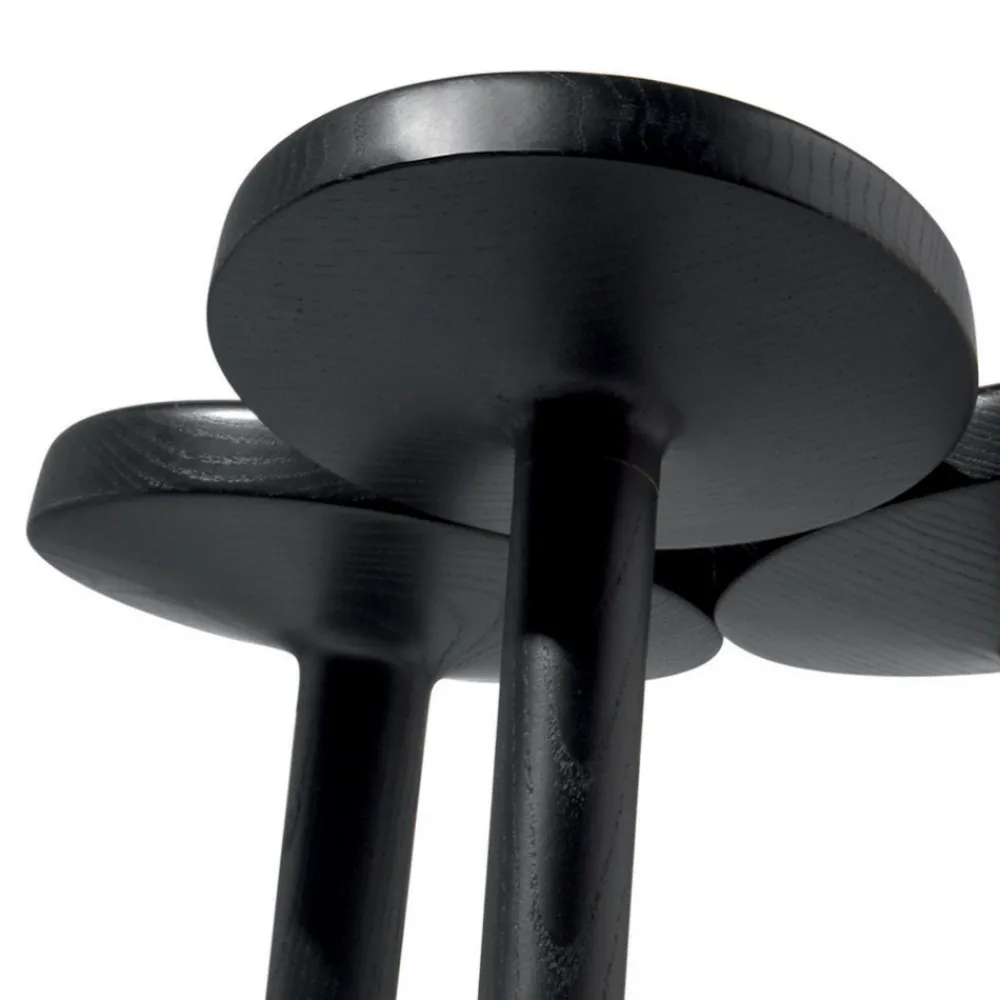 Viadurini Living Barhocker-Reckhocker oder Küchentheke aus Esche Made in Italy - Lottie