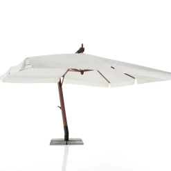 Viadurini in the Garden Gartenschirm-Regenschirm aus Massivholz mit PVC-beschichtetem Polyesterdach – Devoir