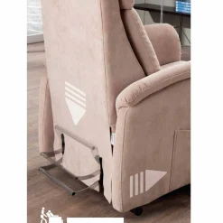 Stile Relax Aufstehsessel Und Massagesessel-Relaxsessel mit 1 Motor und Aufstehhilfe Via Venezia