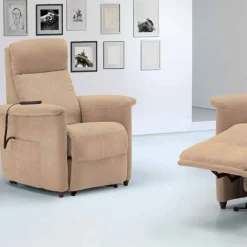 Stile Relax Aufstehsessel Und Massagesessel-Relaxsessel mit 2 Motoren mit Aufstehhilfe Via Firenze