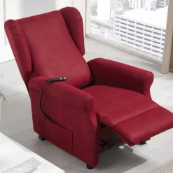 Stile Relax Aufstehsessel Und Massagesessel-Relaxsessel mit 2 Motoren und Aufstehhilfe Via Verona