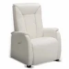 Stile Relax Aufstehsessel Und Massagesessel-Relaxsessel mit Aufstehhilfe und 2 Motoren, made in Italy Design Rosa