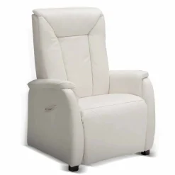 Stile Relax Aufstehsessel Und Massagesessel-Relaxsessel mit Aufstehhilfe und 2 Motoren, made in Italy Design Rosa