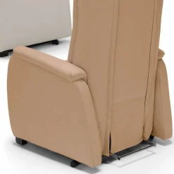 Stile Relax Aufstehsessel Und Massagesessel-Relaxsessel mit Aufstehhilfe und 2 Motoren, made in Italy Design Rosa