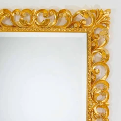 Viadurini Classic Wandspiegel-Repro Wandspiegel in Blattgold mit Spiegelrahmen Paris