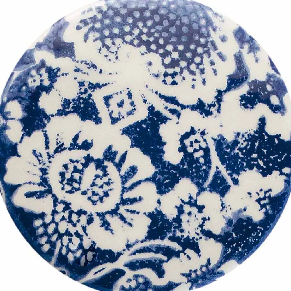 Ferroluce Pendelleuchten Vintage-Retro Style Hängelampe aus farbiger Keramik - Pi