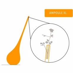 Myyour Lichtmöbel|Designer Stehlampen-RGB Stehleuchte Vase der Dekoration mit Kunststoff-Design - Ampulle von