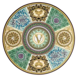 Versace Geschirr Teller-Rosenthal Barocco Mosaic Platzhalterteller Durchmesser 33 cm - Mosaik