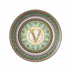 Versace Teller Set-Rosenthal Barocco Mosaic 4 Speiseteller Ø 17 cm - Mosaik