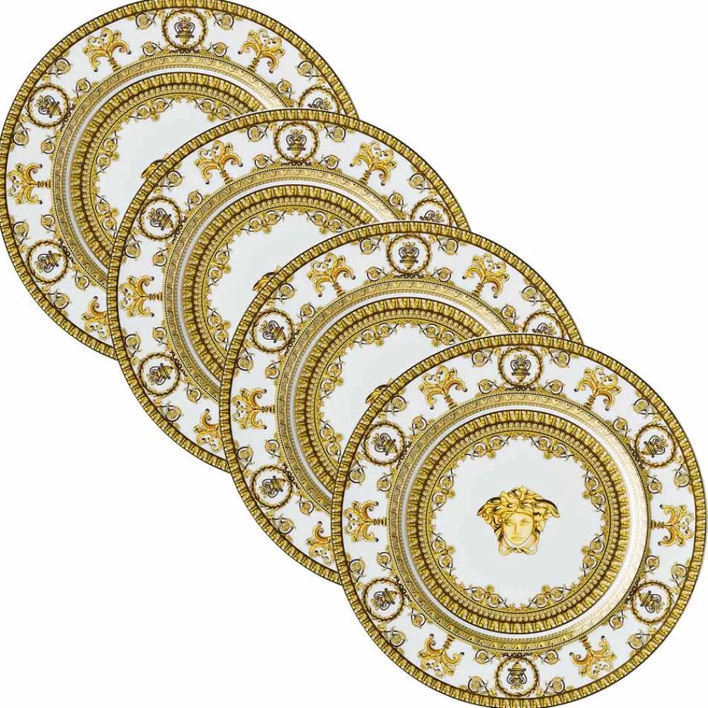 Versace Teller Set-Rosenthal I Love Baroque 4 Speiseteller Ø 18 cm - Barock
