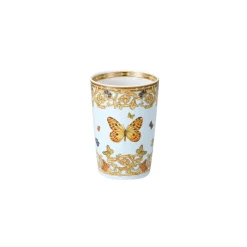 Versace Gläser Set-Rosenthal Le Jardin 4 henkellose Gläser mit natürlichen Elementen - Medusa